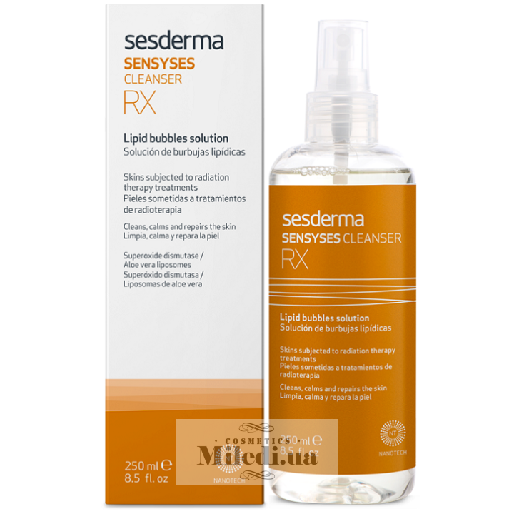 Очищающий лосьон Sesderma Sensyses для поврежденной кожи, 250 мл