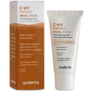 Ревитализирующая маска для сияния кожи Sesderma Laboratories C-Vit Radiance Facial Revitalizing Mask 30 мл
