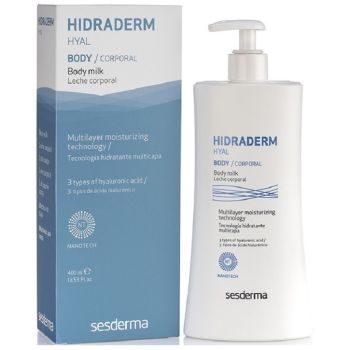 Зволожуюче молочко для чутливої шкіри тіла Sesderma Laboratories Hidraderm Body Milk 400 мл