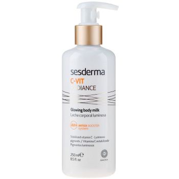 Молочко для тіла з сяючими пігментами Sesderma Laboratories C-Vit Radiance Glowing Body Milk 250 мл