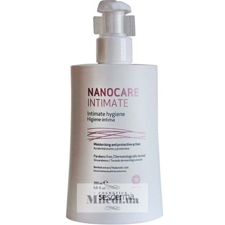 Гель SesDerma Nanocare для интимной гигиены Intimate Hygiene Gel, 200 мл