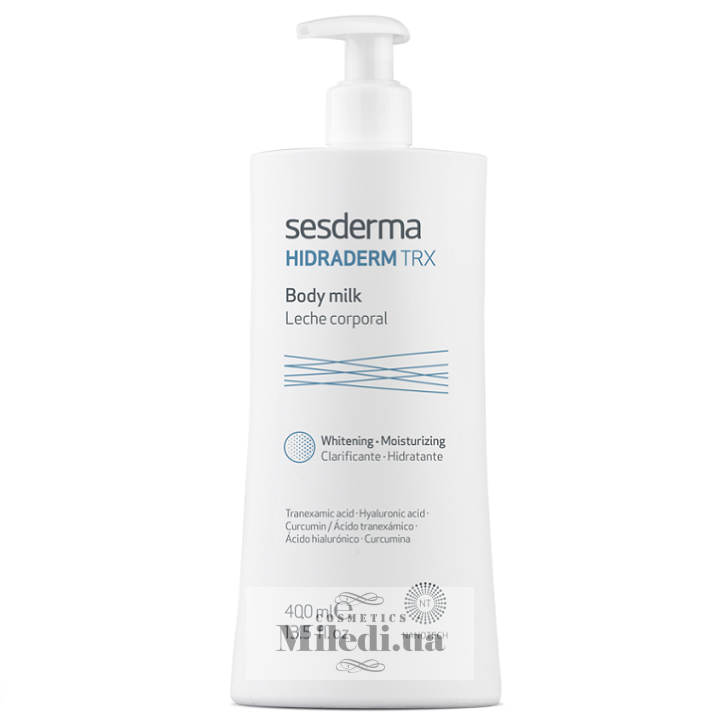 Осветляющее молочко для тела Sesderma Hidraderm TRX Body Milk, 400 мл