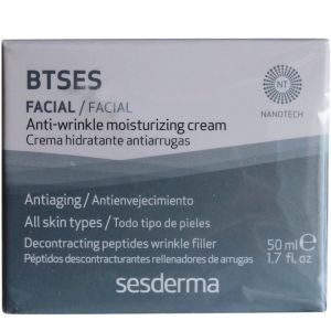 Пептидний зволожуючий крем проти зморшок Sesderma Laboratories BTSeS Facial Anti-Wrinkle Moisturizing Cream 50 мл