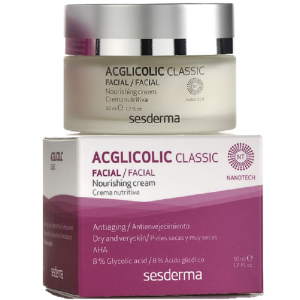 Поживний крем з 8% гліколевою кислотою Sesderma Laboratories Acglicolic Classic Nourishing Cream 50 мл