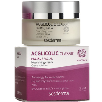 Питательный крем с 8% гликолевой кислотой Sesderma Laboratories Acglicolic Classic Nourising Cream 50 мл