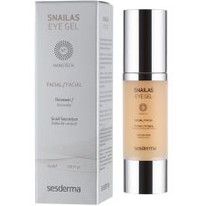 Регенеруючий гель для шкіри навколо очей на основі секрету равликів Sesderma Laboratories Snailas Eye Gel 15 мл