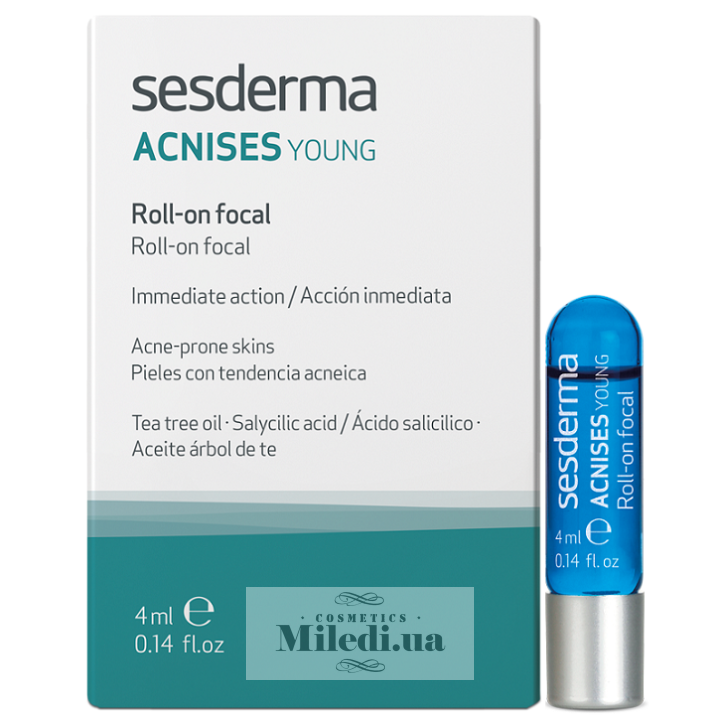 Себорегулирующий ролл-корректор против акне Sesderma Laboratories Acnises Young Roll On 4 мл