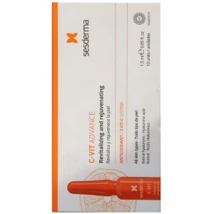 Омолаживающие ампулы с витамином С Sesderma Laboratories C-Vit Advance Revitalizing & Rejuvenating Ampoules 10х1,5ml