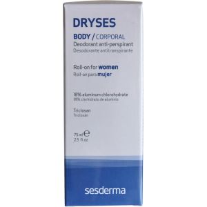Дезодорант ролл антиперспирант, 75мл - SesDerma Laboratories Dryses Deodorant Antitranspirant for Women