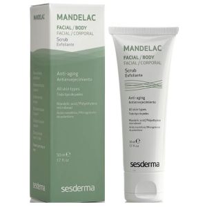 Скраб с миндальной кислотой, 50мл - Sesderma Laboratories Mandelac Facial / Body Scrub