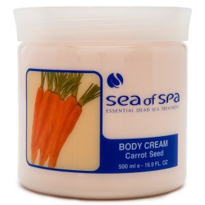 Крем для тела с вытяжками из семян моркови, 500мл - Sea of Spa Body Cream Carrot Seed