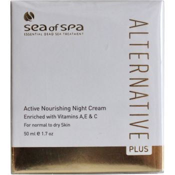 Активный ночной крем для сухой кожи Sea of ​​Spa Alternative Plus Moisturizing Active Nourishing Night Cream 50 мл