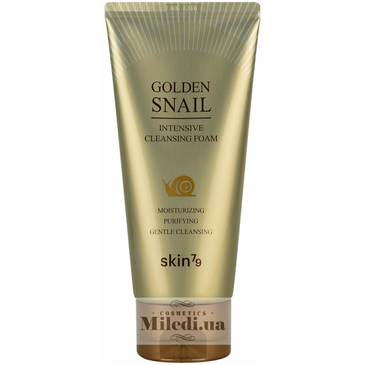 Очищаюча пінка Skin79 Golden Snail з золотом муцином равлику, 125 мл