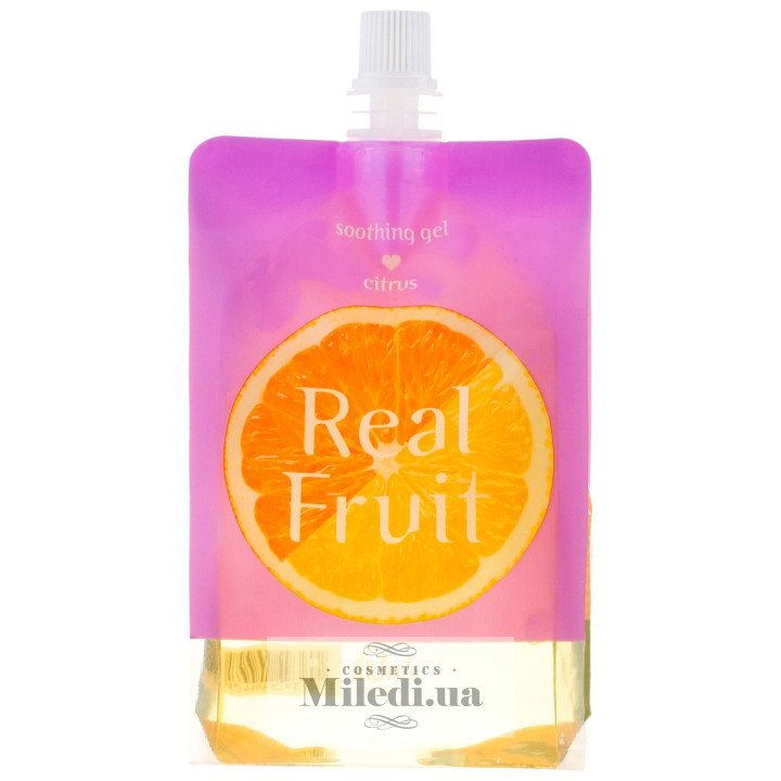 Успокаивающий гель «Цитрус» Skin79 Real Fruit Soothing Gel Citrus, 300 мл