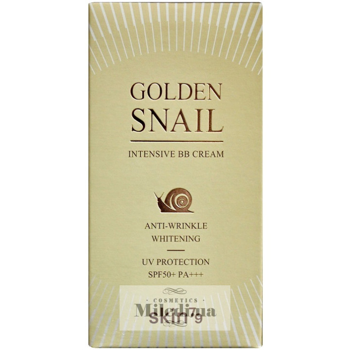 ВВ крем з муцином равлику Skin79 Golden Snail Intensive BB Cream SPF50+, 45 мл