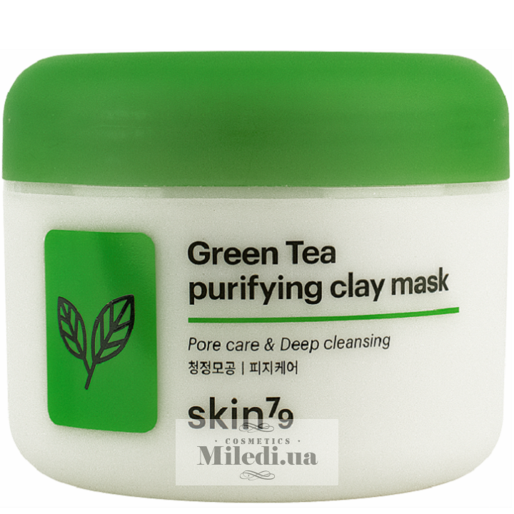 Глиняная маска с зеленым чаем Skin79 Green Tea Purifying Clay Mask, 100 мл