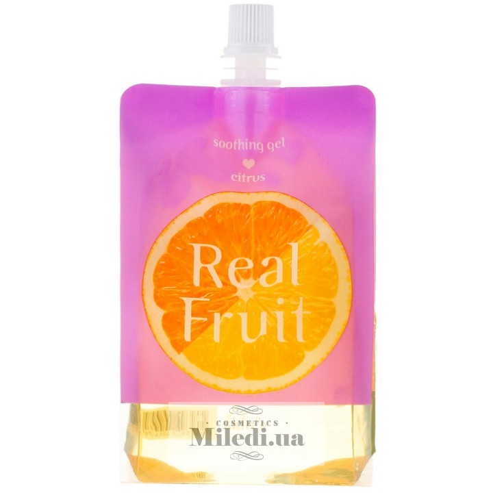 Успокаивающий гель «Цитрус» Skin79 Real Fruit Soothing Gel Citrus, 300 мл