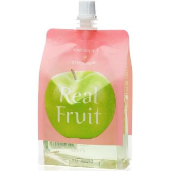 Заспокійливий гель для обличчя і тіла Зелене яблуко Skin79 Real Fruit Soothing Gel Green Apple 300 мл