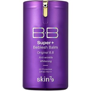 Зволожуючий ВВ крем Фіолетовий Натуральний беж Skin79 Super Plus Beblesh Balm SPF40 PA+++ (Purple) 40 мл