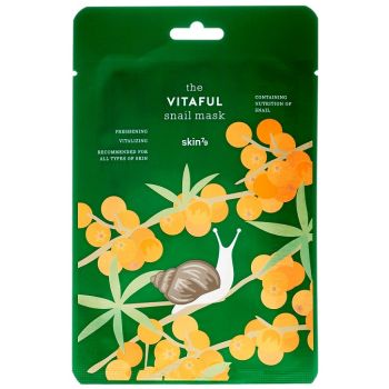 Зволожуюча маска з муцином равлику і обліпихою Skin79 The Vitaful Snail Mask (шт)