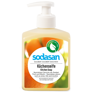 Органічне кухонне мило для нейтралізації запахів Sodasan Kitchen Soap 300 мл