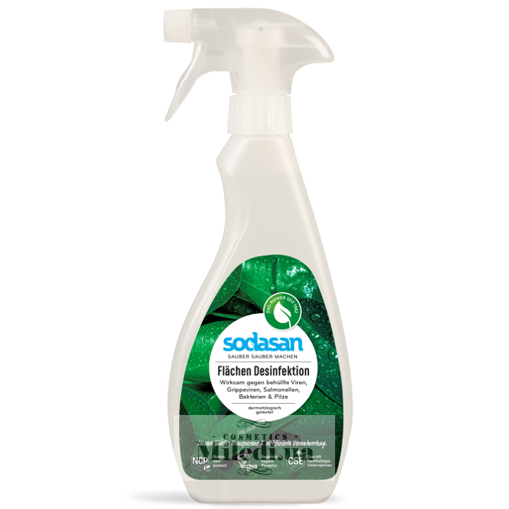 Органическое универсальное антибактериальное средство Sodasan Surface Disinfectant 500 мл