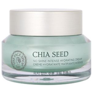 Зволожуючий матуючий крем з Чіа The Face Shop Chia Seed No Shine Hydrating Cream 50 мл