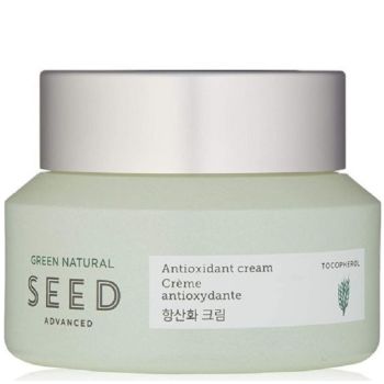 Зволожуючий антиоксидантний крем з токоферолом The Face Shop Green Natural Seed Anti Oxid Cream 50 мл