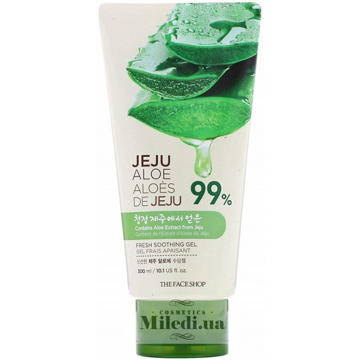 Гель з алое The Face Shop Jeju Aloe Fresh Soothing Gel, 300мл