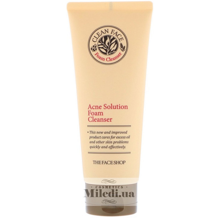 Пінка TheFaceShop для вмивання проблемної шкіри проти акне, 150 мл