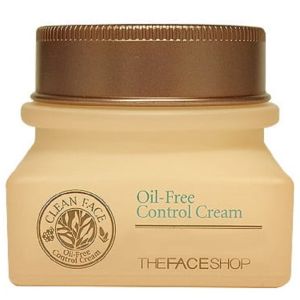Крем зволожуючий без масел для жирної шкіри The Face Shop Clean Face Oil-Free Control Cream 50 мл