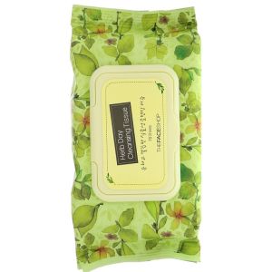 Серветки для демакіяжу губ і очей Thefaceshop Herb Day Cleansing Tissue 30 шт
