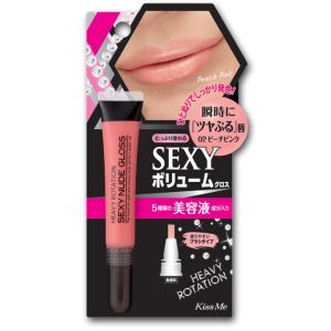 Блеск для губ Сияющий (тон 02), 7гр - Isehan Heavy Rotation Sexy Nude Gloss Peach