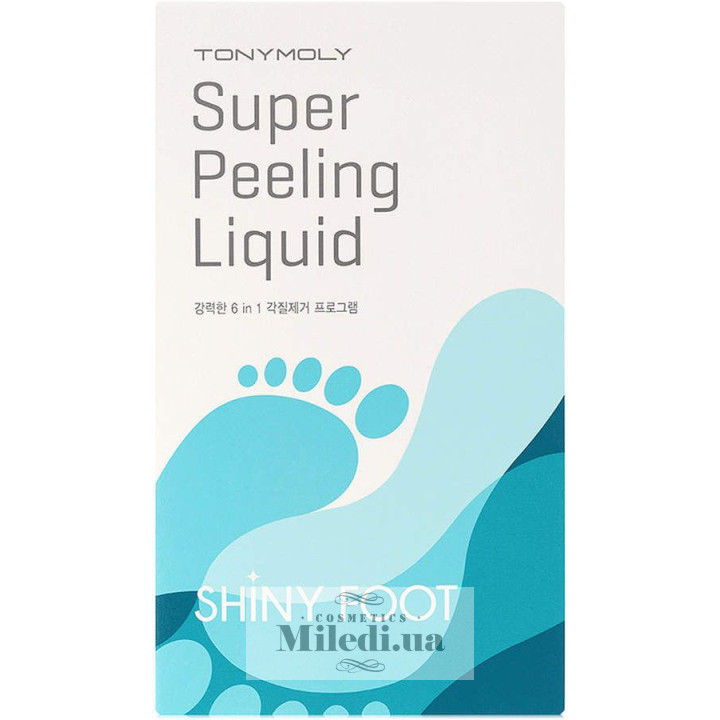 Пилинг жидкий для стоп Tony Moly Shiny Foot Super Peeling Liquid, 50 мл