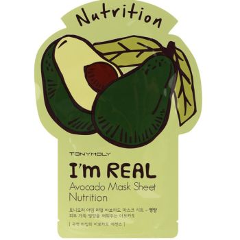 Тканинна маска Авокадо Tony Moly I'm Real Avocado Mask Sheet Nutrition (шт)