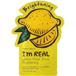 Маска листовая осветляющая Лимон Tony Moly I'm Real Lemon Mask Sheet Brightening (шт)