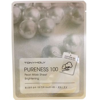 Тканинна маска з перлинним екстрактом Tony Moly Pureness 100 Pearl Mask Sheet Brightening (шт)