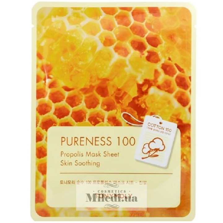 Маска с прополисом Tony Moly Pureness 100 Propolis Mask, шт