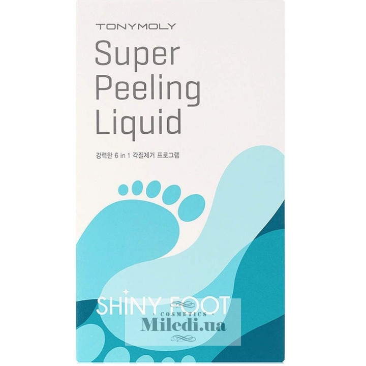 Пилинг жидкий для стоп Tony Moly Shiny Foot Super Peeling Liquid, 50 мл
