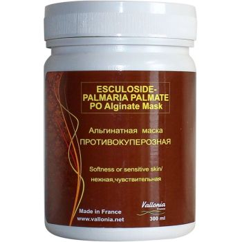 Альгинатная маска с эскулином Противокуперозная Vallonia Esculoside Palmaria Palmate Peel off Alginate Mask 120 г