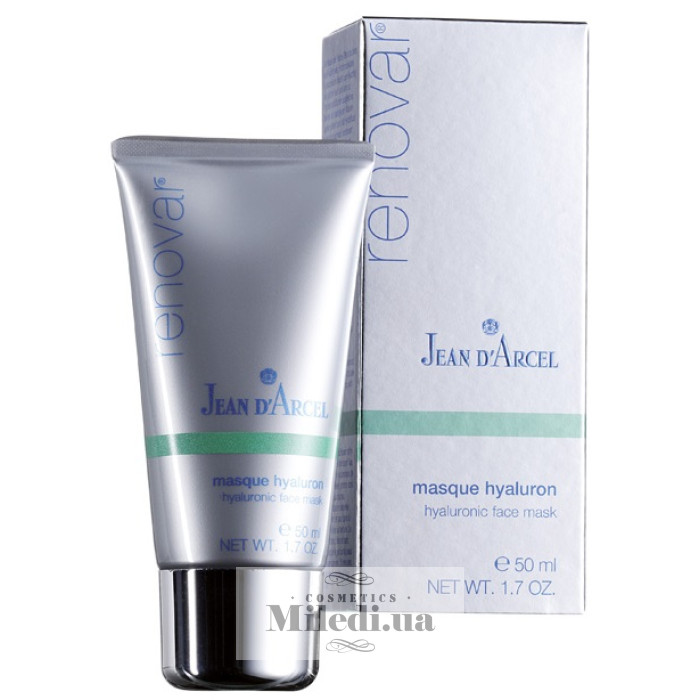Маска з гіалуроновою кислотою Jean d`Arcel Renovar Hyaluronic Face Mask 50 мл
